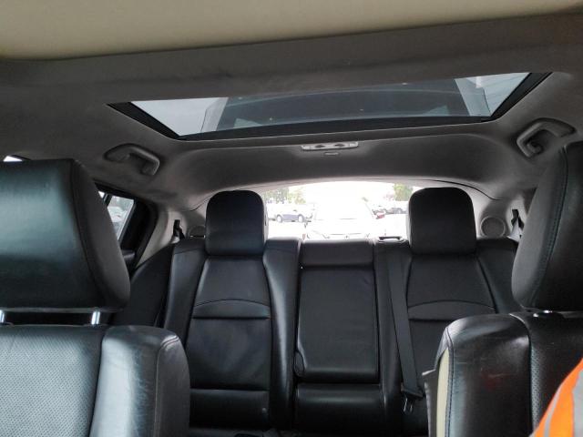 2HNYB1H69AH503142 - 2010 ACURA ZDX ADVANCE Արծաթագույն լուսանկար 10