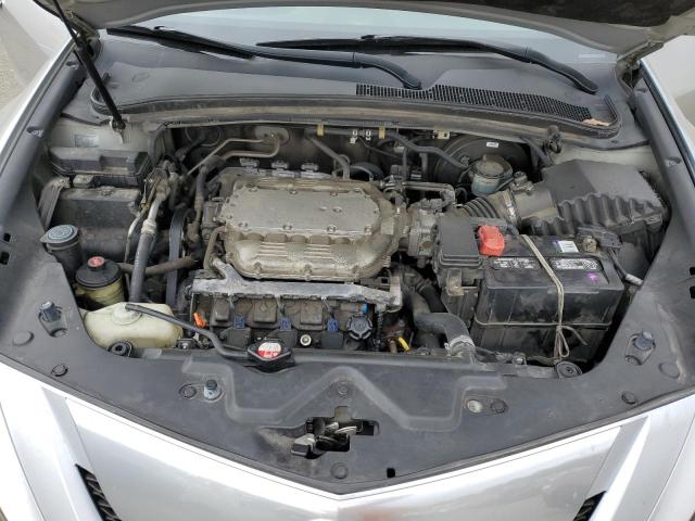 2HNYB1H69AH503142 - 2010 ACURA ZDX ADVANCE Արծաթագույն լուսանկար 12