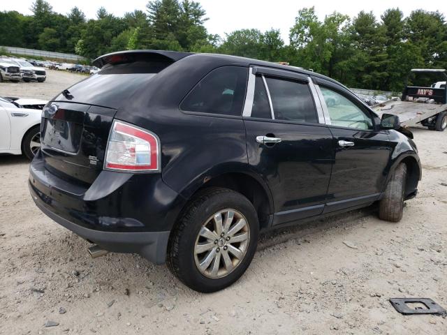 2FMDK49C67BA28888 - 2007 FORD EDGE SEL PLUS BLACK photo 3