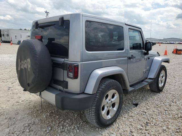 1C4AJWBG3DL550912 - 2013 JEEP WRANGLER SAHARA SILVER photo 3