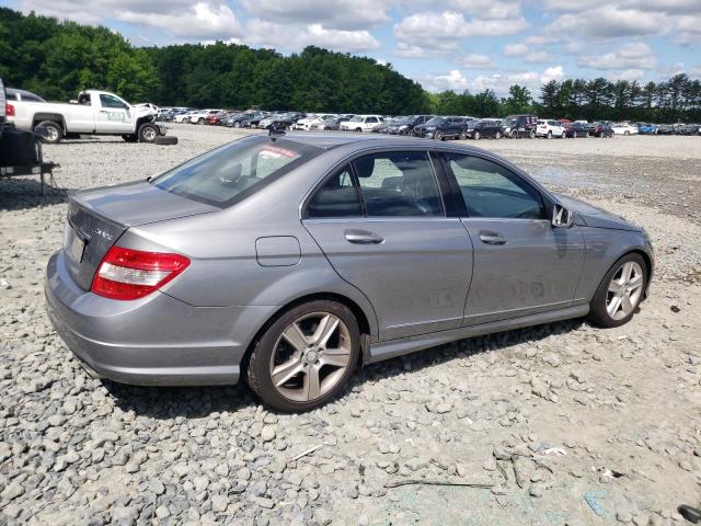 WDDGF8BB8BR187440 - 2011 MERCEDES-BENZ C 300 4MATIC GRAY photo 3