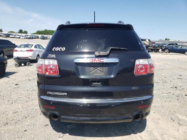 1GKKRTED1CJ206426 - 2012 GMC ACADIA DENALI BLACK photo 6