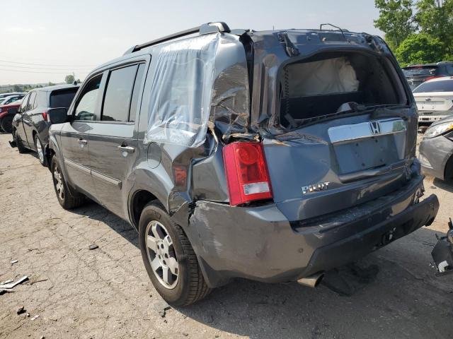 5FNYF4H93BB099381 - 2011 HONDA PILOT TOURING GRAY photo 2