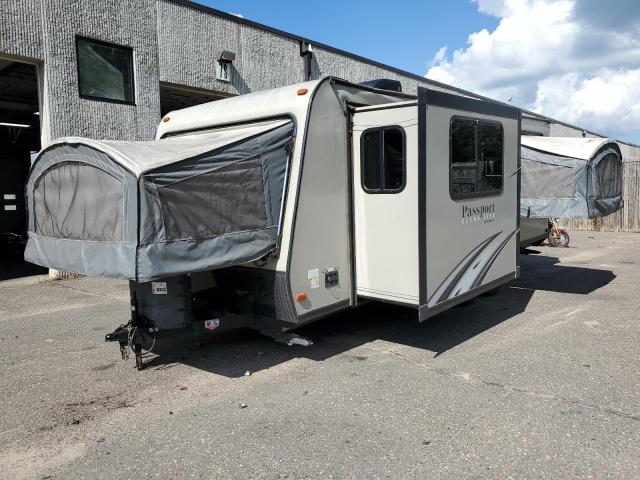 4YDT21722GT411569 - 2016 KEYSTONE PASSPORT BEIGE photo 2