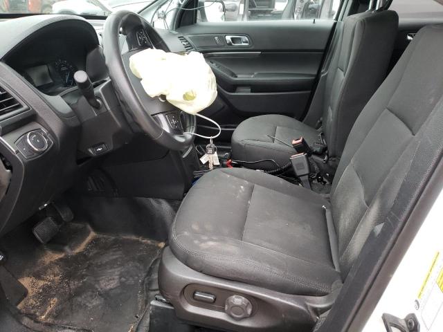 1FM5K8AR5KGB28302 - 2019 FORD EXPLORER POLICE INTERCEPTOR WHITE photo 7