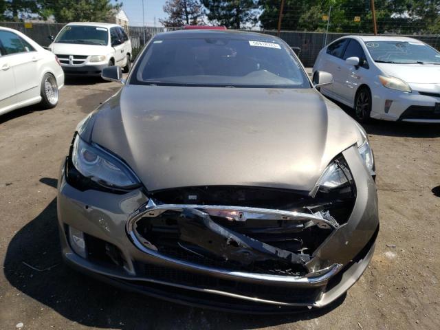 5YJSA1E2XFF112143 - 2015 TESLA MODEL S Թուխ լուսանկար 5