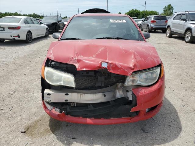 1G8AW15BX6Z131695 - 2006 SATURN ION LEVEL 3 RED photo 5