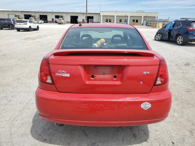 1G8AW15BX6Z131695 - 2006 SATURN ION LEVEL 3 RED photo 6