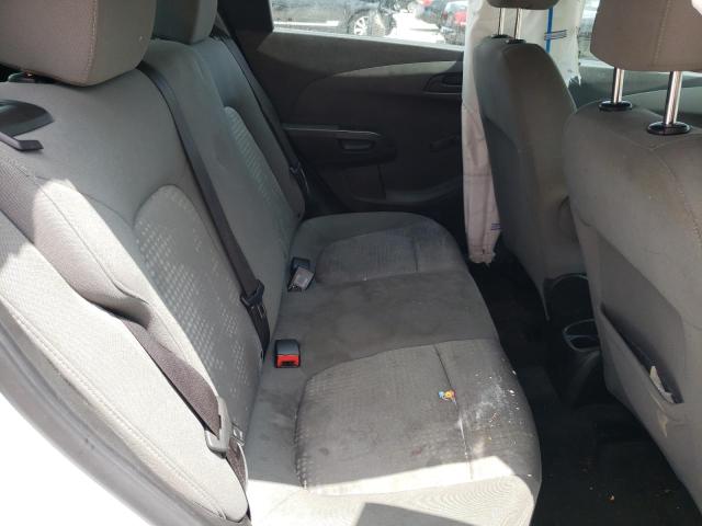 1G1JA6SH1F4185323 - 2015 CHEVROLET SONIC LS WHITE photo 10