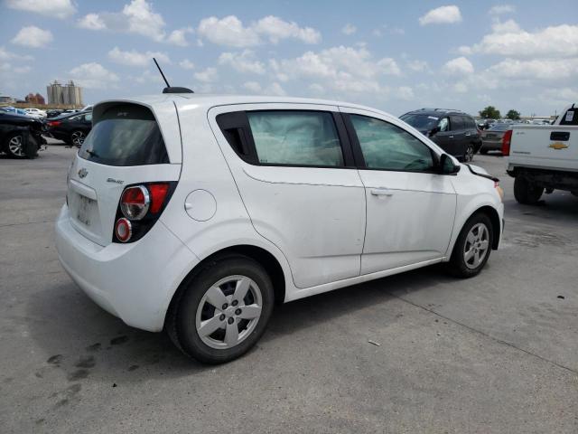 1G1JA6SH1F4185323 - 2015 CHEVROLET SONIC LS WHITE photo 3