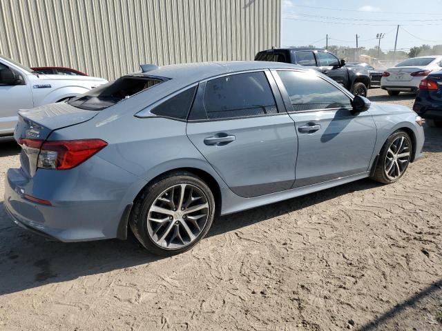 2HGFE1F91NH311898 - 2022 HONDA CIVIC TOURING GRAY photo 3