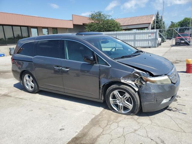 5FNRL5H91CB022769 - 2012 HONDA ODYSSEY TOURING GRAY photo 4