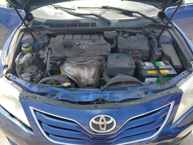 4T1BF3EK4AU548401 - 2010 TOYOTA CAMRY BASE BLUE photo 11