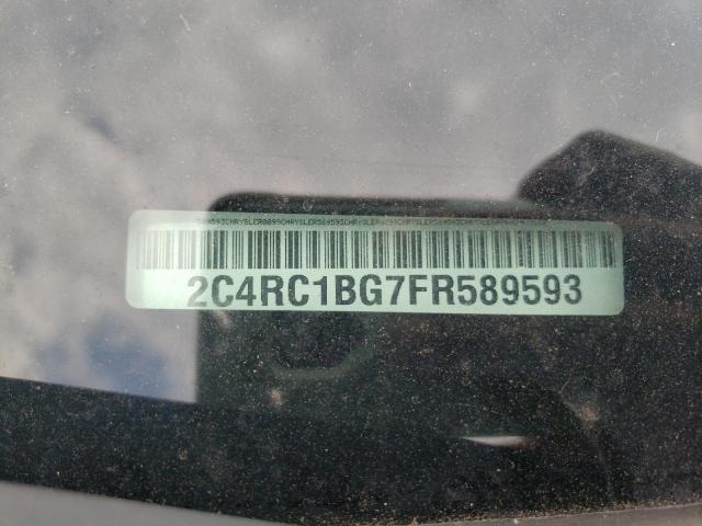 2C4RC1BG7FR589593 - 2015 CHRYSLER TOWN & COU TOURING 灰色 照片 13