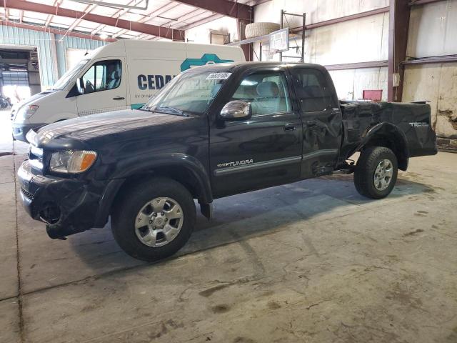 5TBBT441X4S449160 - 2004 TOYOTA TUNDRA ACCESS CAB SR5 BLACK photo 1
