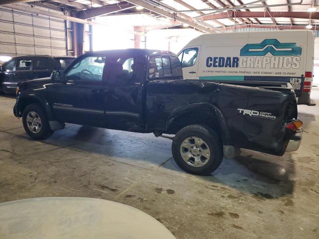 5TBBT441X4S449160 - 2004 TOYOTA TUNDRA ACCESS CAB SR5 BLACK photo 2