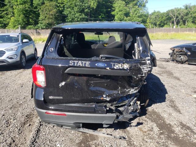 1FM5K8AB5MGC00914 - 2021 FORD EXPLORER POLICE INTERCEPTOR 黑色 照片 6