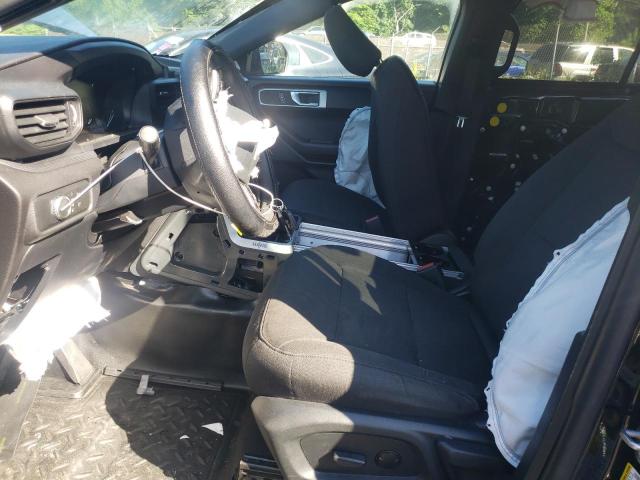 1FM5K8AB5MGC00914 - 2021 FORD EXPLORER POLICE INTERCEPTOR 黑色 照片 7