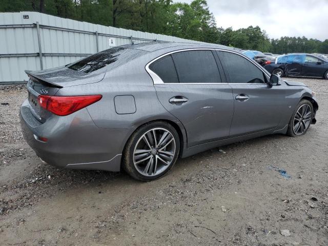 JN1BV7AP5FM338755 - 2015 INFINITI Q50 BASE GRAY photo 3