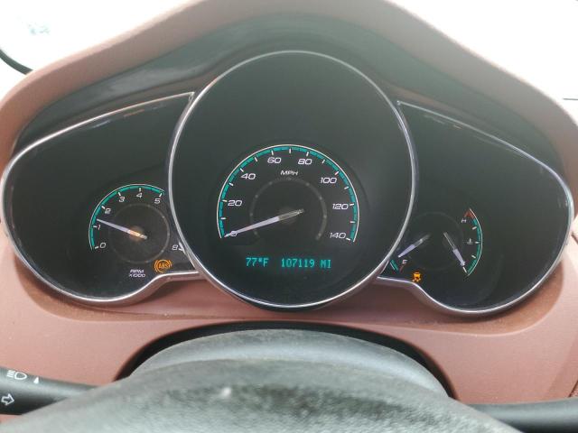 1G1ZG5E76CF113824 - 2012 CHEVROLET MALIBU LTZ Gümüş fotoğraf 9