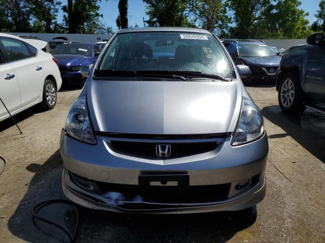 JHMGD386X7S016944 - 2007 HONDA FIT S 银色 照片 5