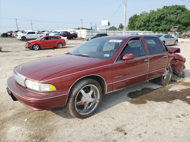 1G1BL53E9NR124333 - 1992 CHEVROLET CAPRICE BURGUNDY photo 1