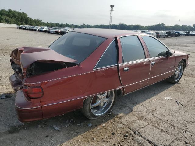 1G1BL53E9NR124333 - 1992 CHEVROLET CAPRICE BURGUNDY photo 3