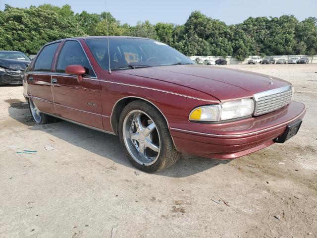 1G1BL53E9NR124333 - 1992 CHEVROLET CAPRICE BURGUNDY photo 4