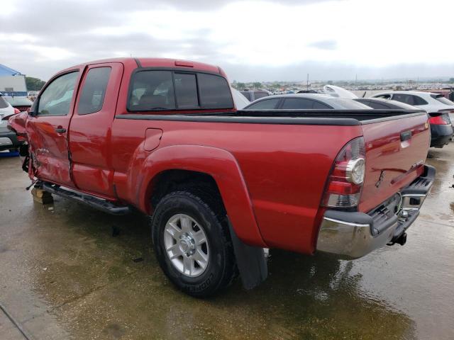 5TFTU4GNXCX027180 - 2012 TOYOTA TACOMA PRERUNNER ACCESS CAB RED photo 2