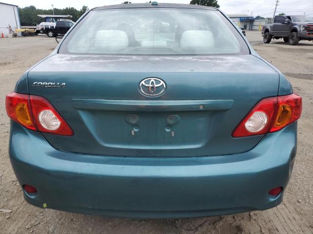 1NXBU40E09Z008679 - 2009 TOYOTA COROLLA BASE GREEN photo 6