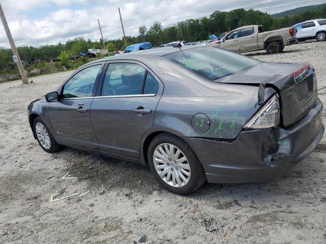 3FADP0L33BR272201 - 2011 FORD FUSION HYBRID GRAY photo 2