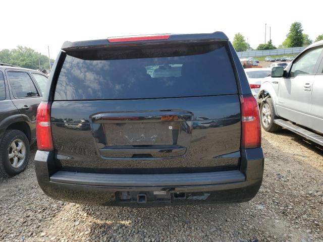 1GNLCDEC6GR381199 - 2016 CHEVROLET TAHOE POLICE BLACK photo 6