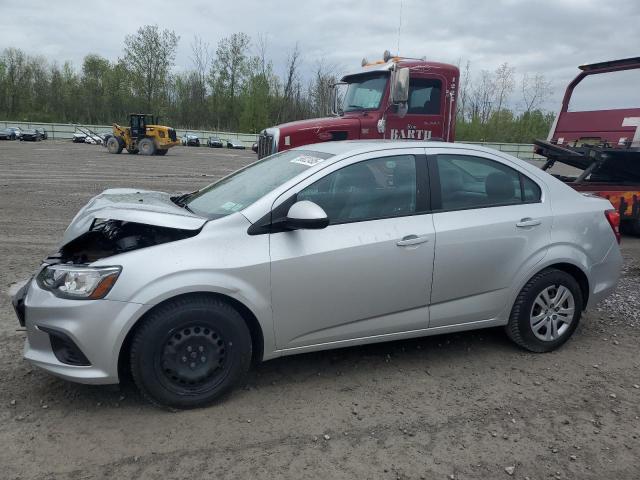 1G1JB5SG2H4145222 - 2017 CHEVROLET SONIC LS SILVER photo 1