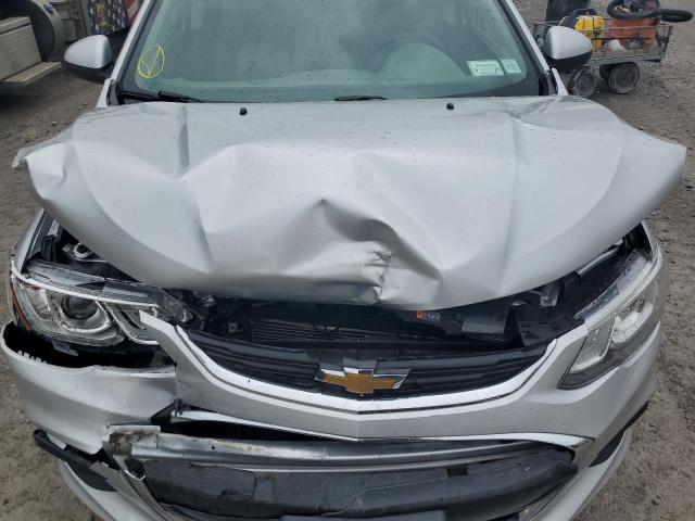 1G1JB5SG2H4145222 - 2017 CHEVROLET SONIC LS SILVER photo 11