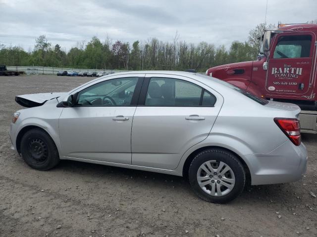 1G1JB5SG2H4145222 - 2017 CHEVROLET SONIC LS SILVER photo 2