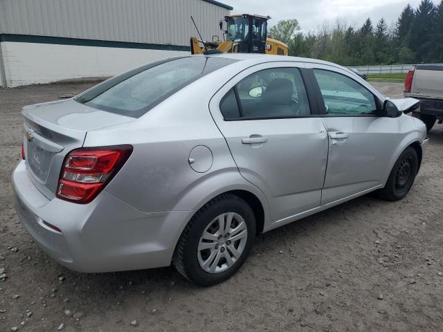 1G1JB5SG2H4145222 - 2017 CHEVROLET SONIC LS SILVER photo 3