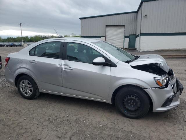 1G1JB5SG2H4145222 - 2017 CHEVROLET SONIC LS SILVER photo 4