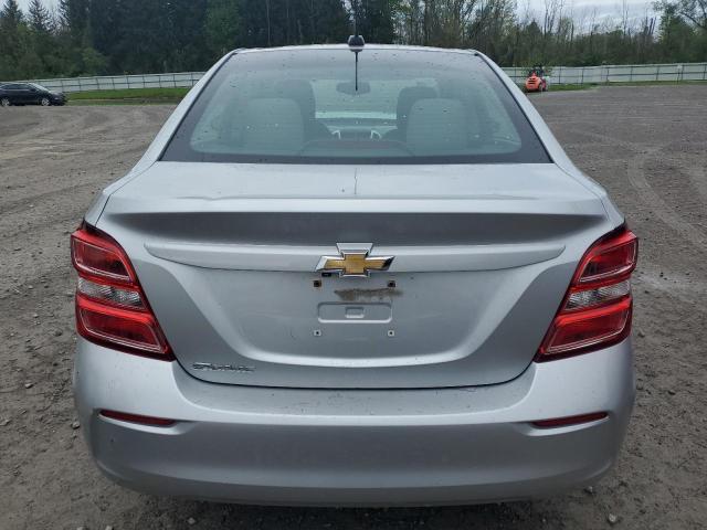 1G1JB5SG2H4145222 - 2017 CHEVROLET SONIC LS SILVER photo 6