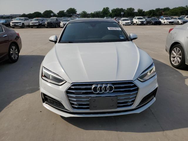 WAUENCF57JA058238 - 2018 AUDI A5 PREMIUM PLUS S-LINE WHITE photo 5