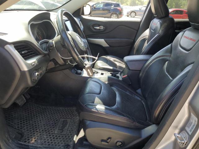 1C4PJMBX3JD500029 - 2018 JEEP CHEROKEE TRAILHAWK SILVER photo 7