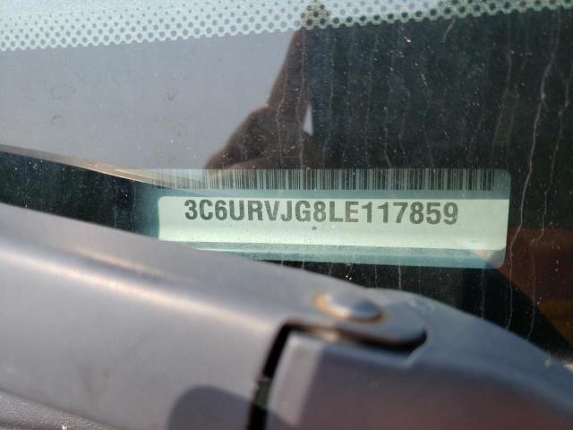 3C6URVJG8LE117859 - 2020 RAM PROMASTER 3500 HIGH ლურჯი ფოტო 14