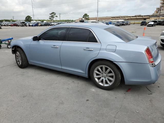 2C3CCACG9CH166993 - 2012 CHRYSLER 300 LIMITED BLUE photo 2