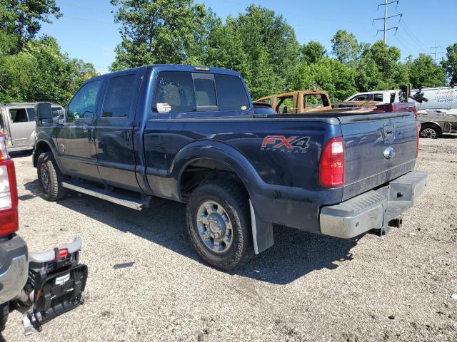 1FT7W2BTXDEB49346 - 2013 FORD F250 SUPER DUTY BLUE photo 2