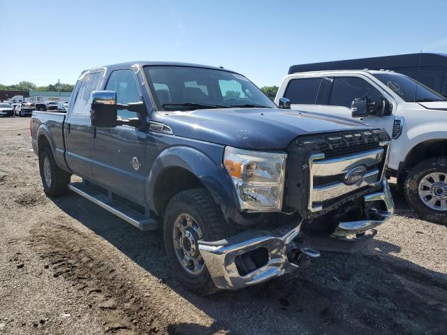 1FT7W2BTXDEB49346 - 2013 FORD F250 SUPER DUTY BLUE photo 4