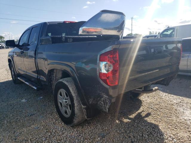 5TFRY5F14EX167389 - 2014 TOYOTA TUNDRA DOUBLE CAB SR/SR5 GRAY photo 2