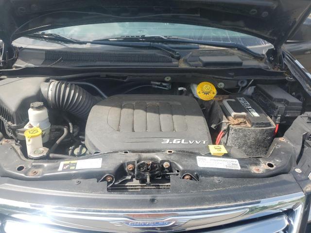 2C4RC1CG9GR119131 - 2016 CHRYSLER TOWN & COU TOURING L BLACK photo 11