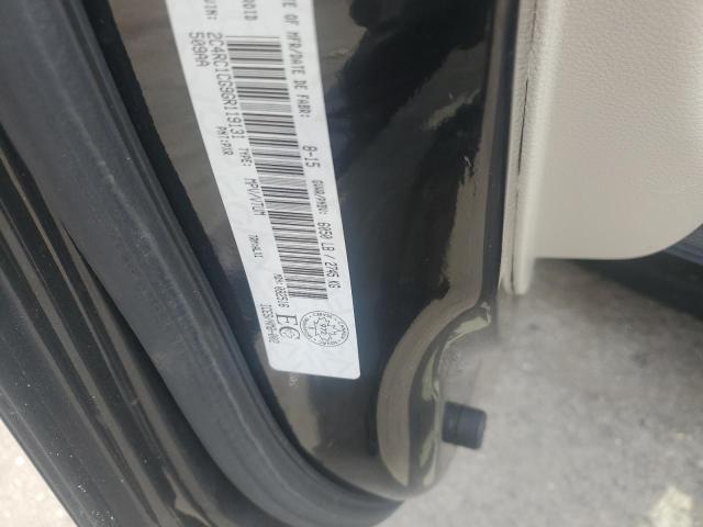 2C4RC1CG9GR119131 - 2016 CHRYSLER TOWN & COU TOURING L BLACK photo 12