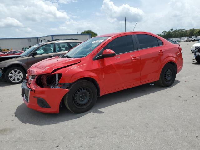 1G1JB5SH6J4134433 - 2018 CHEVROLET SONIC LS RED photo 1