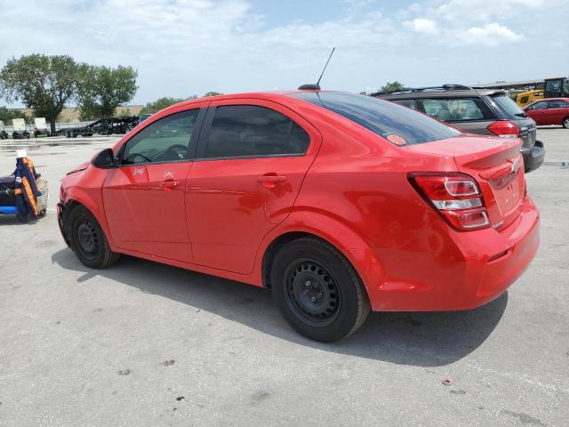 1G1JB5SH6J4134433 - 2018 CHEVROLET SONIC LS RED photo 2