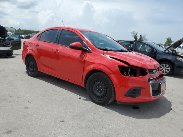 1G1JB5SH6J4134433 - 2018 CHEVROLET SONIC LS RED photo 4